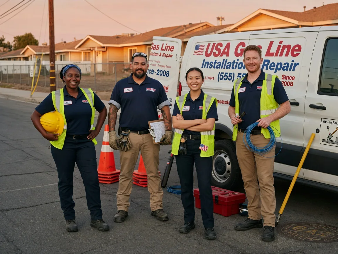 Gas Line Installation company in Federal Dam, MN